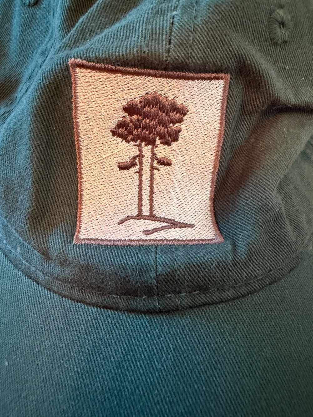 Tall Timbers Embroidered Patch Baseball Cap - Green, The Albany Quail Project - Picture 2 of 8
